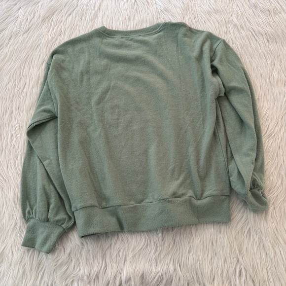 Double Zero Mint Green Soft Long Sleeve Top - Picture 4 of 4